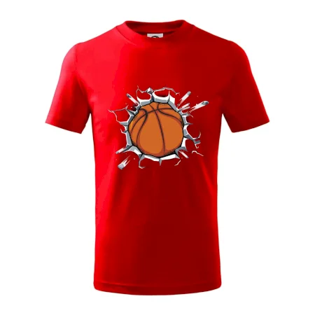 Basketbal míč v triku