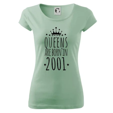 Queens are born in 2001