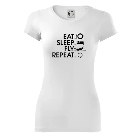 Eat sleep fly repeat