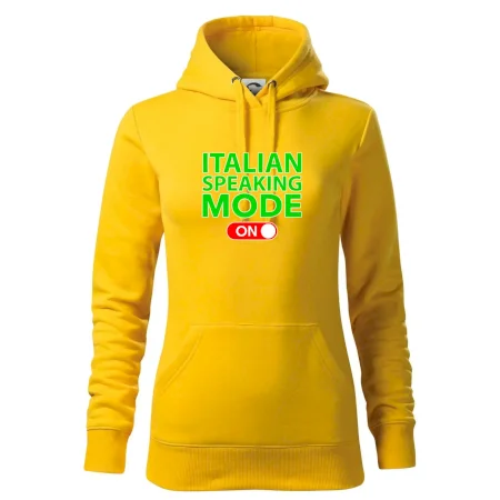 Italian speaking mode - ON