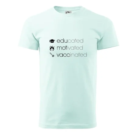 Educated motivated vaccinated