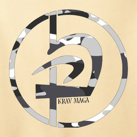 Krav maga  maskáčový nápis
