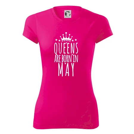 Queens are born in May