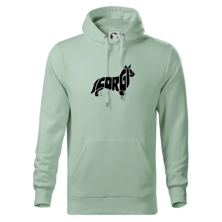 Corgi - nápis v těle
