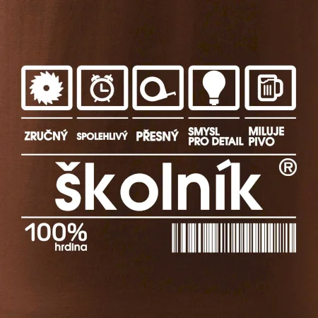 Čárový kód - Školník