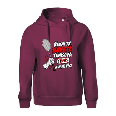 Badmintonová raketa není tenisová