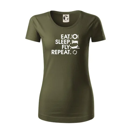Eat sleep fly repeat
