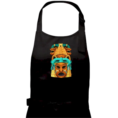 Mayové maska s pyramidou