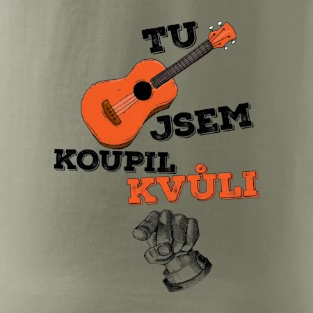 Tu kytaru jsem koupil kvůli tobě