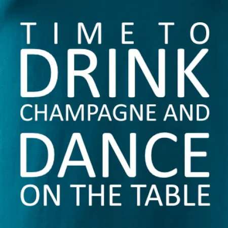 Time to drink Champagne