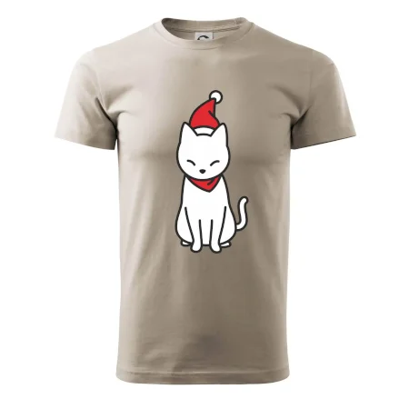 Vánoční kočka sedící