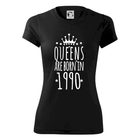 Queens are born in 1990