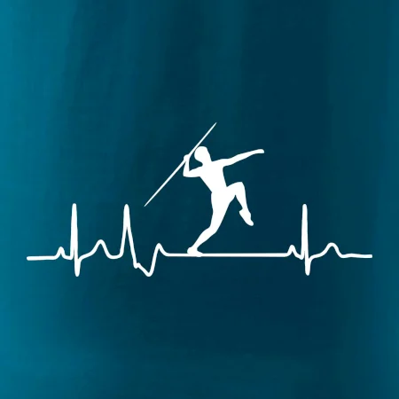 EKG hod oštěpem muž