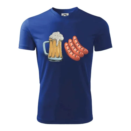 Pivo a klobása