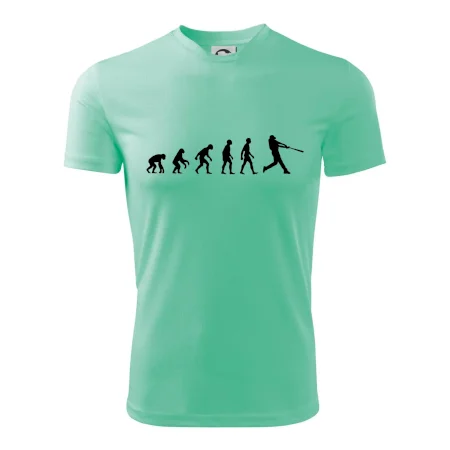 Evoluce baseball pálkař odpal