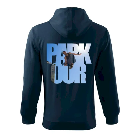 Parkour nápis nebe
