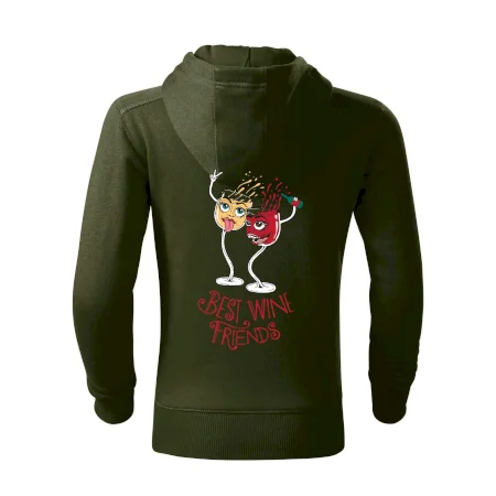 Best wine friends dancing (Pecka design)