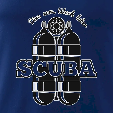 Dive now work later - Scuba