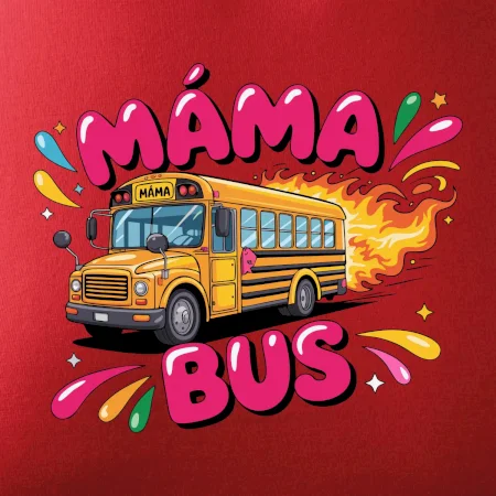 Máma bus - žlutý autobus