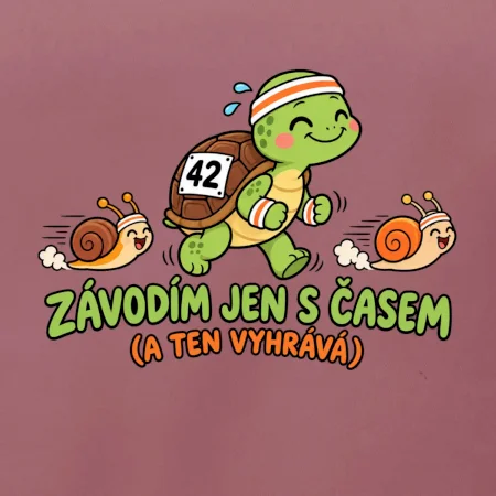 Běžecká želva závodím jen s časem