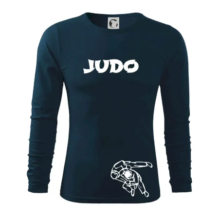 Judo nápis + postavy