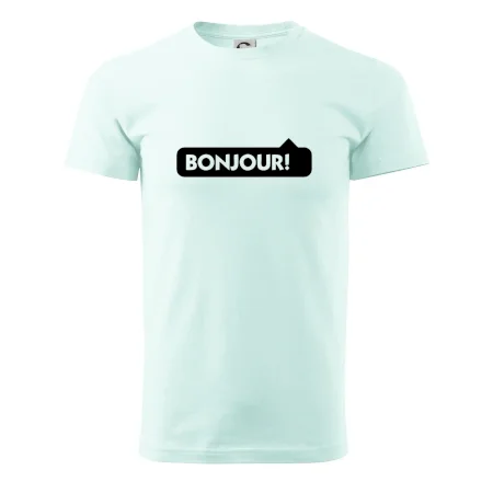 Nápis Bonjour
