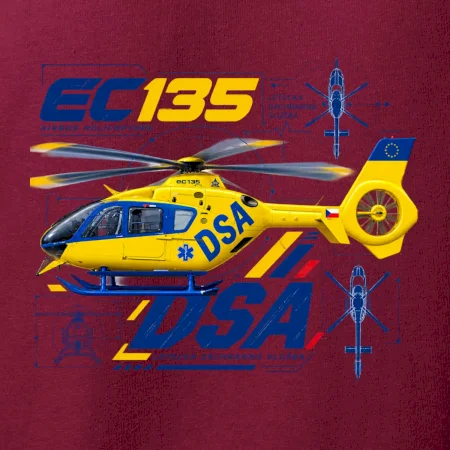 EC135 – technický motiv (DSA)