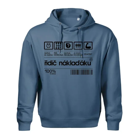 Čárový kód řidič náklaďáku