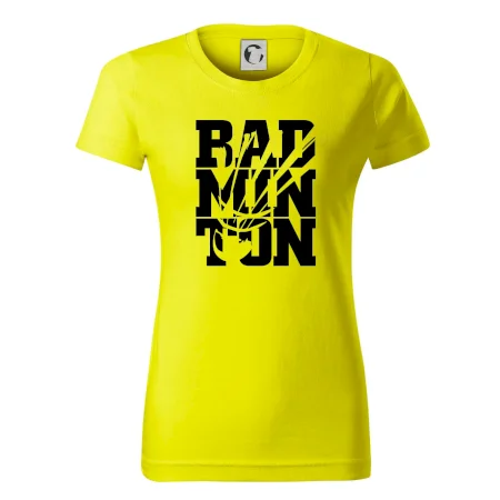 Badminton nápis