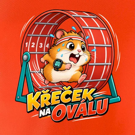 Běžecký křeček na oválu