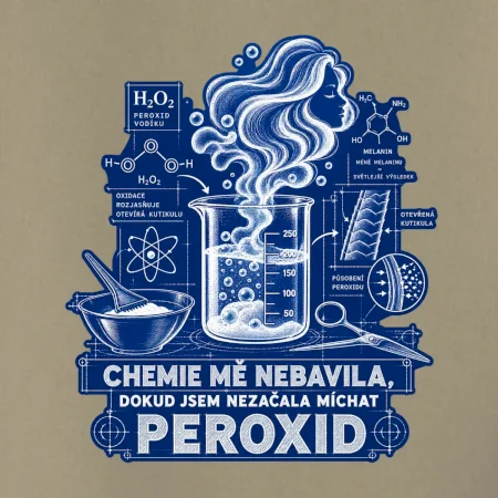 Chemie mě nebavila dokud jsem nezačala míchat peroxid
