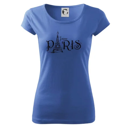 Paris nápis Eiffelovka rovný