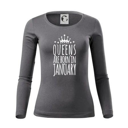 Queens are born in January
