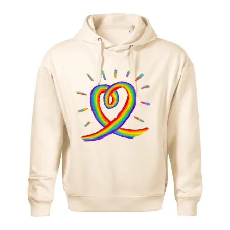 Srdce pride duha kreslená