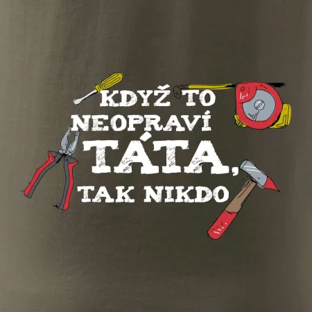 Když to neopraví táta, tak nikdo barevné