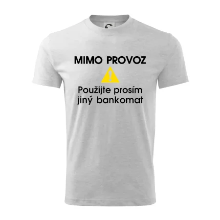 Mimo provoz - použijte jiný bankomat