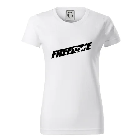 Freedive - nápis s potápěčem