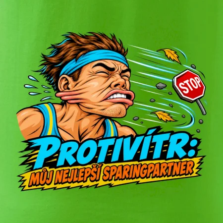 Běžecký protivítr můj sparingpartner