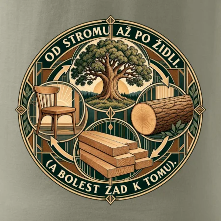 Od stromu až po dřevěnou židli