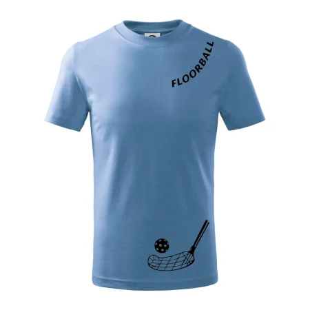 Floorball nápis šikmo