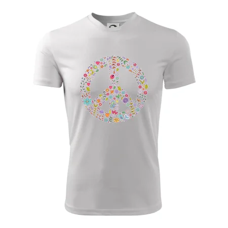 Peace symbol lístečky