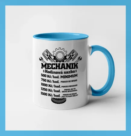 Mechanik - hodinová sazba