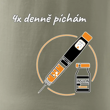 4x denně píchám Insulin