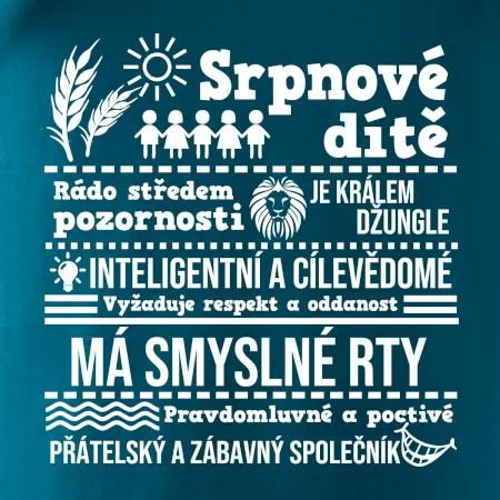 Narozeniny srpen