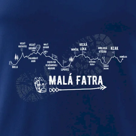 Profil kopca - Malá fatra