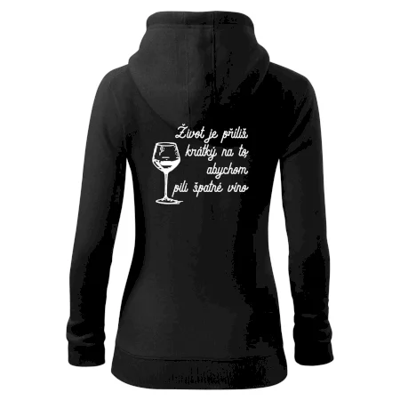 Život je příliš krátký - sklenička