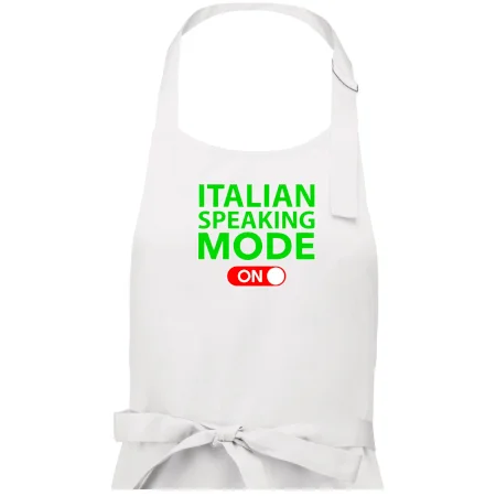 Italian speaking mode - ON