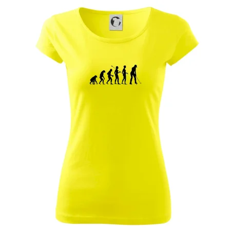 Evoluce golf - žena