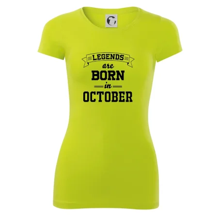 Legends are born in October
