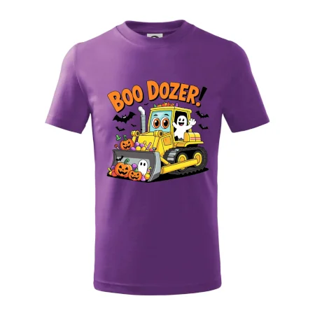Halloweenský boo dozer